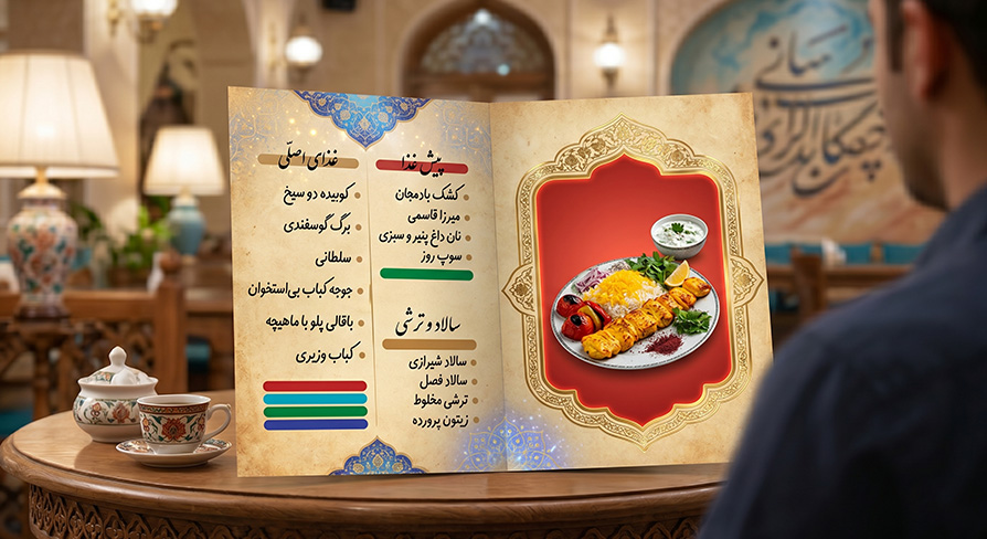 تاثیر منوی رستوران بر فروش بیشتر