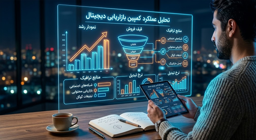 تحلیل دادههای گرافیکی در بازاریابی محتوا