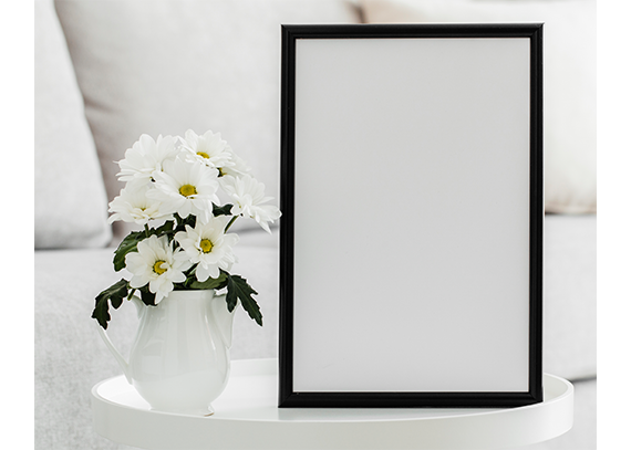  موکاپ آماده قاب و گلدون 15