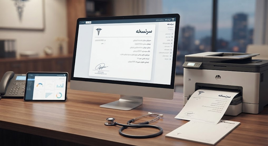 تبدیل نسخه پزشکی به دیجیتال