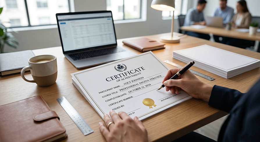 درج اطلاعات به شکل استاندارد در سرتیفیکیت