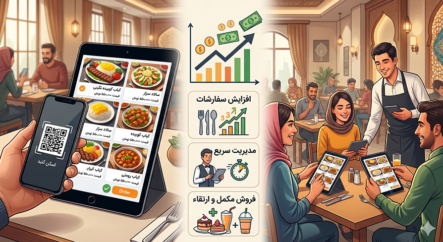 منوی هوشمند چگونه سود رستوران را افزایش میدهد؟