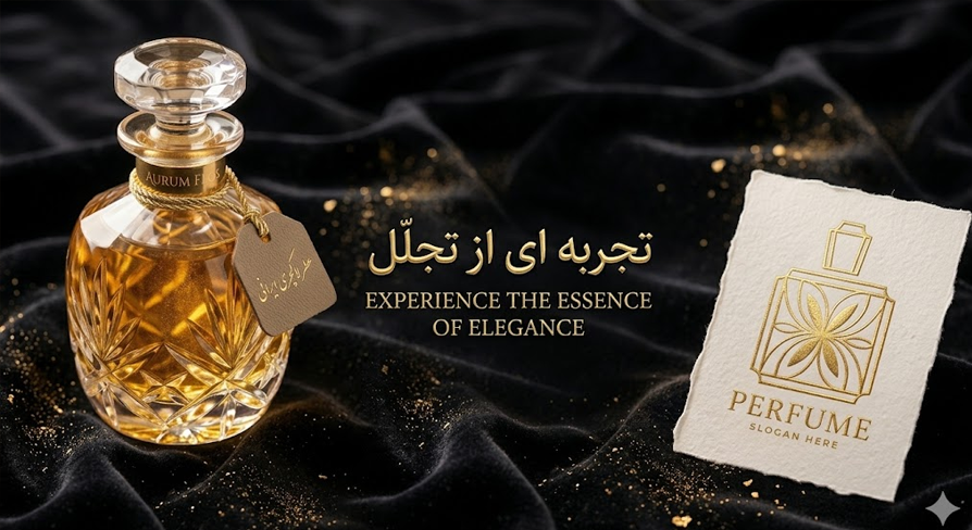 دانلود طرح لایه باز لوگو عطر و ادکلن