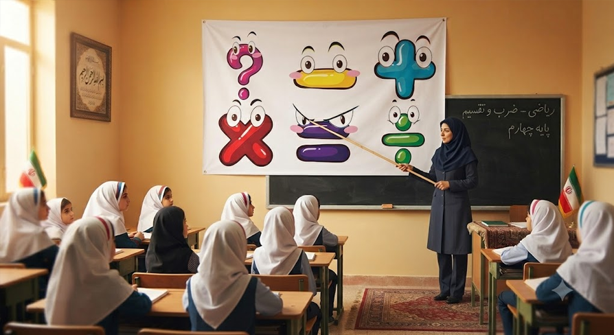 کارت علایم ریاضی - فلش کارت علامت های ریاضی