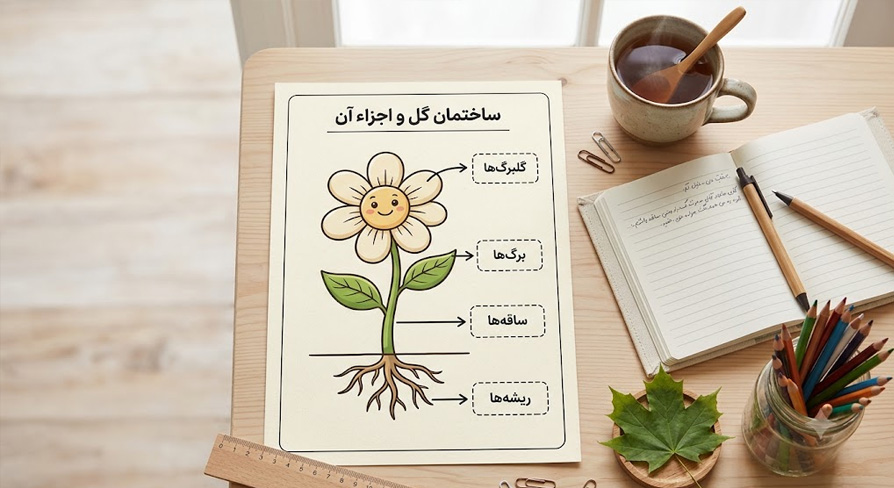 طرح های بدون متن و آماده برای ساخت برگه امتحانی علوم